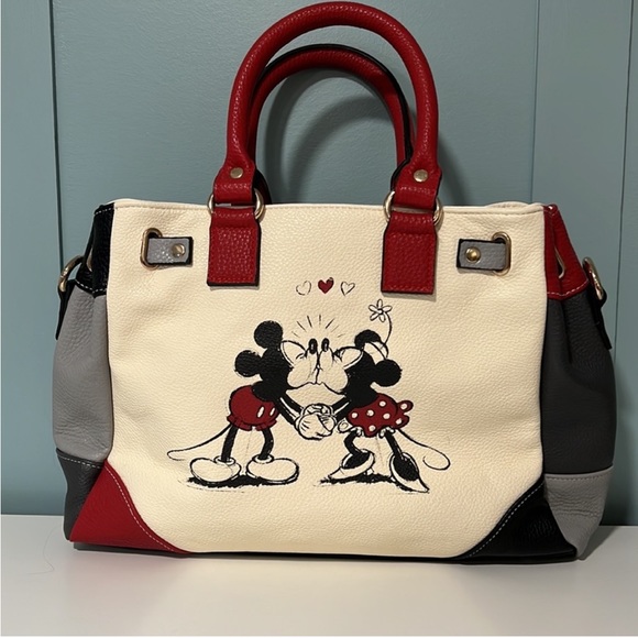 The Bradford Exchange Disney Mickey and Minnie Love Story Handbag. Like New. - Picture 4 of 14